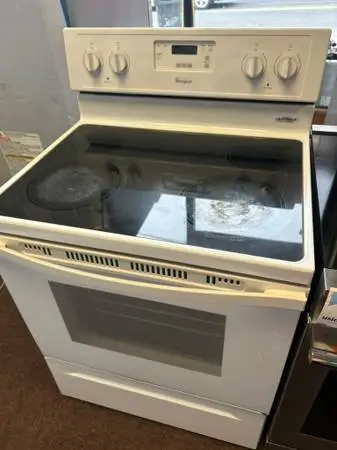 Whirlpool Electric Stove White Finish
