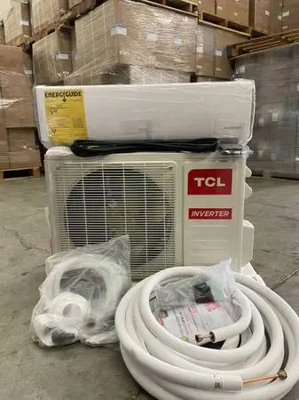 New TCL 17 SEER2 12,000 BTU/ 1 TON MINI SPLIT Air Conditioner Inverter
