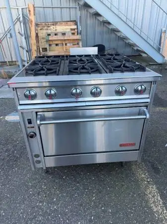 Jade Dynasty 36 Natural Gas Range