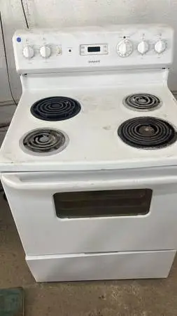 Coil top stoves
