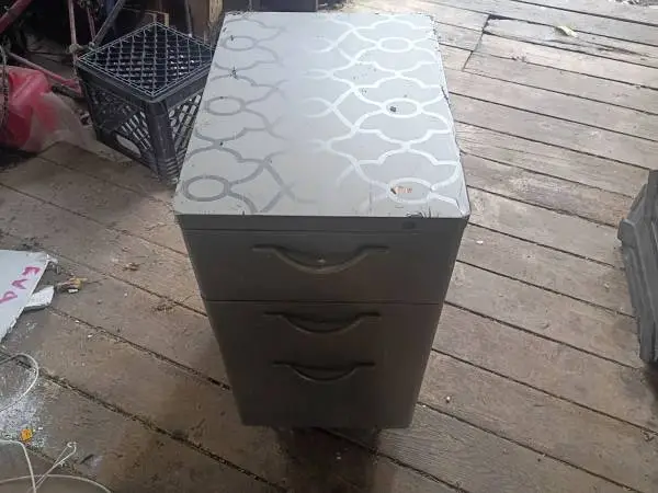 3 drawer shelf