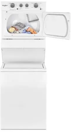 *Open Box* Whirlpool 28” Electric Dryer/Washer Stacked Laundry Center