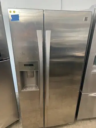 Kenmore stainless steel side by side refrigerator 32.5 wide