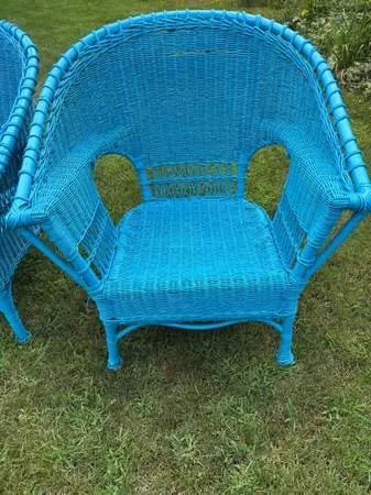 Wicker chairs