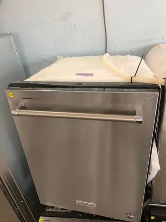 Kitchen aid stainless steel dishwasher , stainless tub