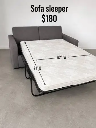 Sofa sleeper / soda bed