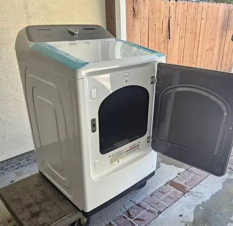 SAMSUNG NEW DRYER GAS 7.2 CUB FT WITH SENSOR DRYER NEW MODELS RECENTLY #DVG45T32