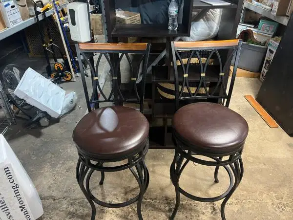(2) 30 Swivel Bar Stools