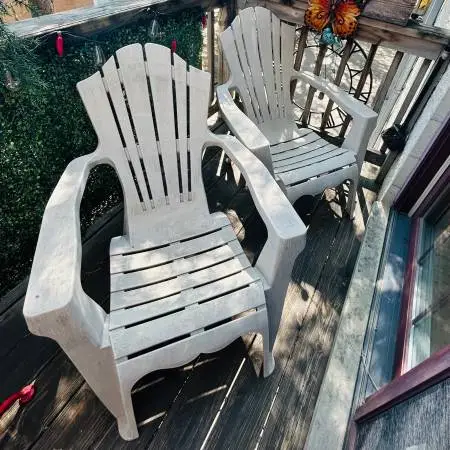 Outdoor 2 chairs by Syroco