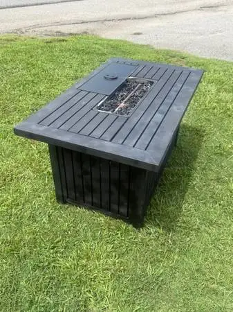 Outdoor Propane Fire Pit Table