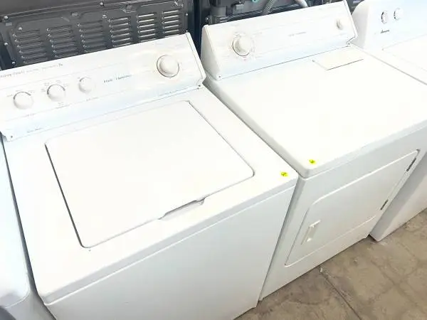 Whirlpool top load washer and dryer set
