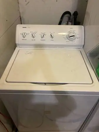 Top Load Washer & Dryer set n