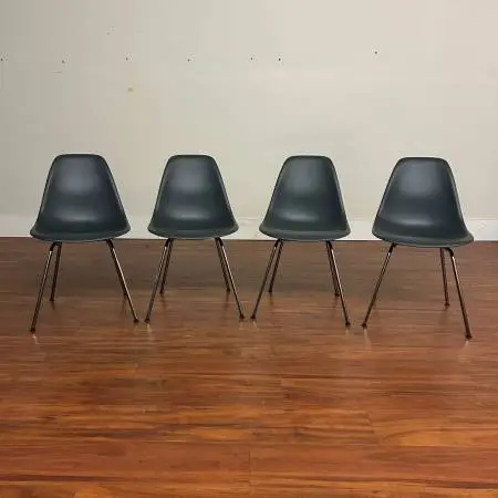 6 Sets Vintage Dining Chairs, Mid Century, Danish Etc.