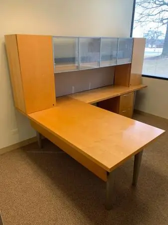 12 Kimball Footprint executive desk sets W/INSTALL!!