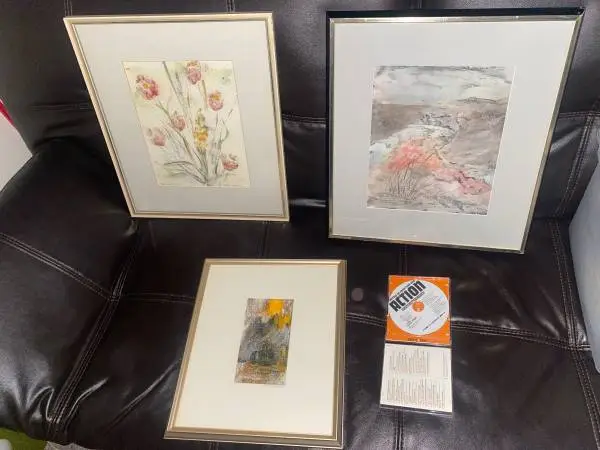 Set of 3 Artworks Barbara Roberts