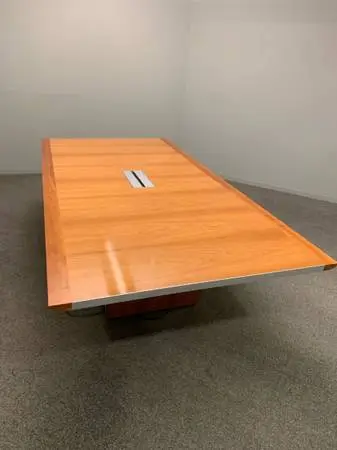 8’ Custom wood conference table
