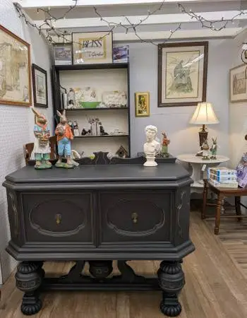 Jacobean Style Cabinet/Small Server