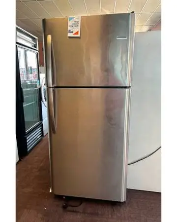 Frigidaire Top Freezer Refrigerator Stainless Steel