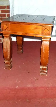 END TABLE Very STRONG Living Room Accent Wood Early American Furniture