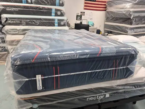 KING SEALY ELITE PILLOWTOP HYBRID MATTRESS