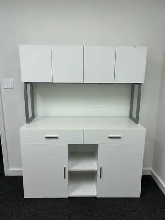 Compact Kitchen Hutch or Office Cabinet