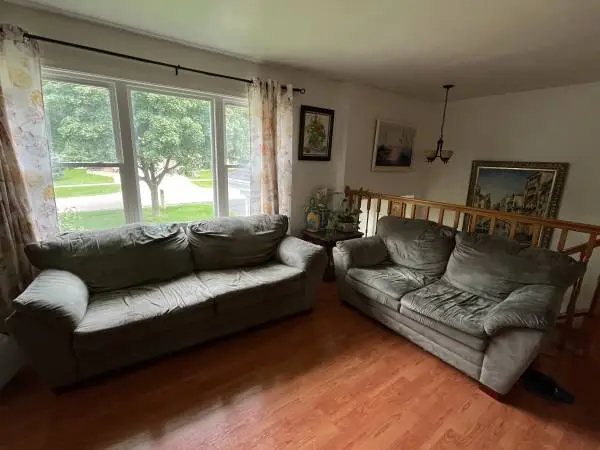 a set of two Genuine Lazboy authentiques fabric sofa/couch for sale