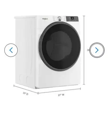 Whirlpool electric dryer