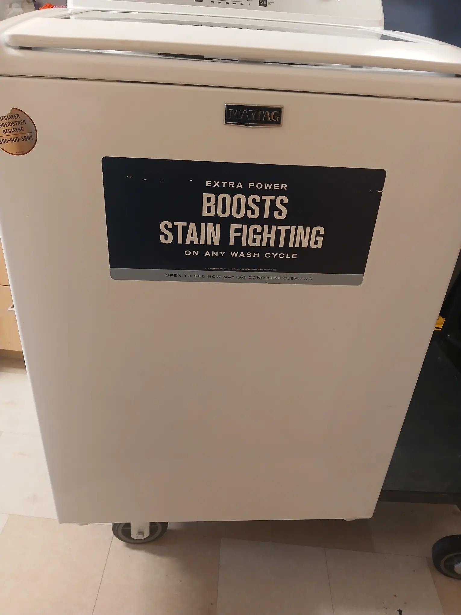 Maytag Top Load Washer with Extra Power