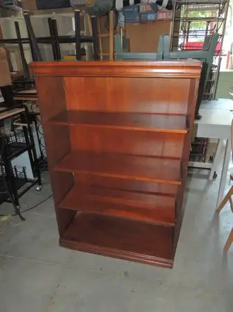 Big solid wood bookshelf
