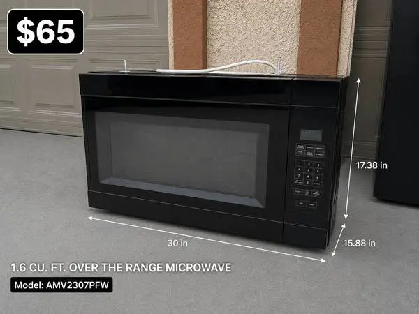 Over the Range Microwave