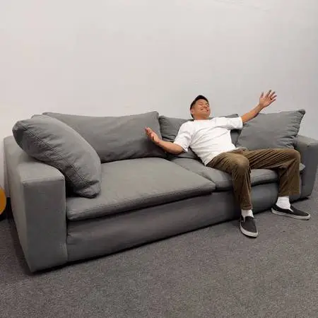❌Half Priced❌ Utopia Slate Gray Sofa (Deep) - I can deliver - ***Clean af***