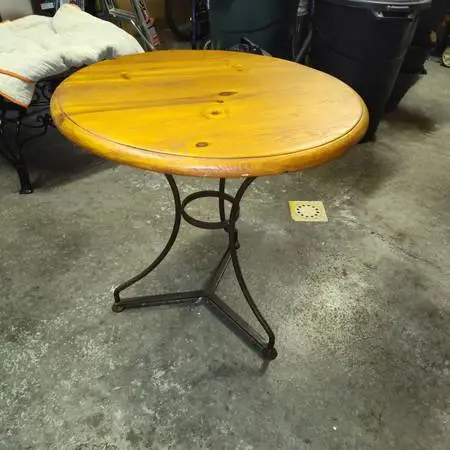 Wood and Iron Table