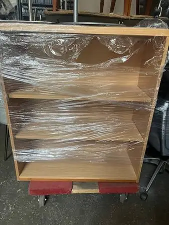 Bookcase--Light maple-cherry wood