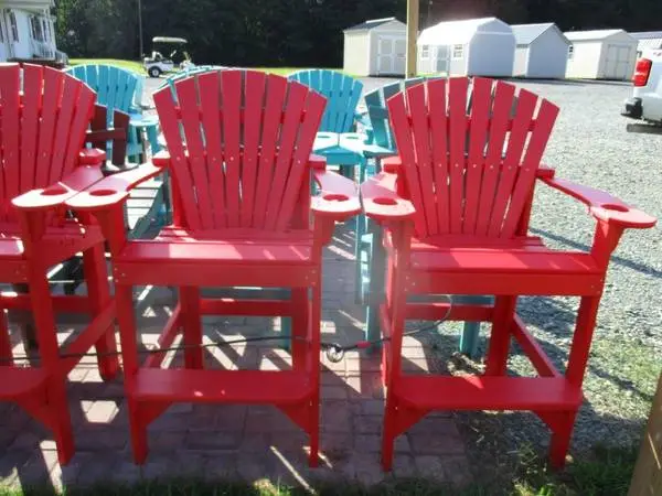 Poly Patio Furniture, Good Colors & Selection! 20 Yr Warr!