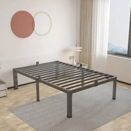 Twin XL Metal Bed Frame - Premium Quality - New - No Box Spring Needed