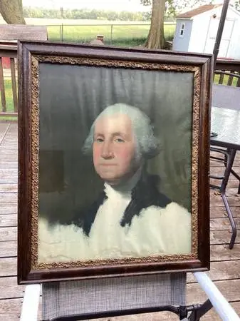 Antique George Washington potrait
