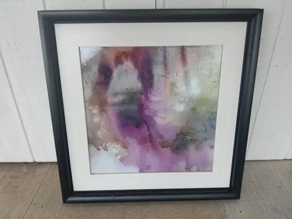 Framed wall picture Crystal Ridge