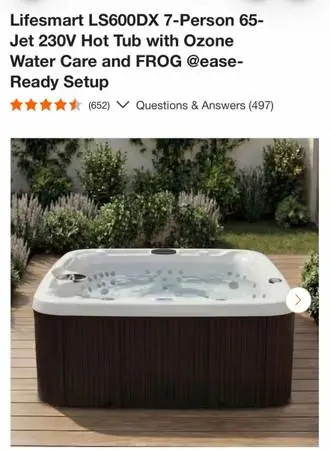 Hot tub. Need to get rid of for moving