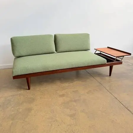 Vintage Norwegian Mid Century Ekornes Svane Storage Sofa