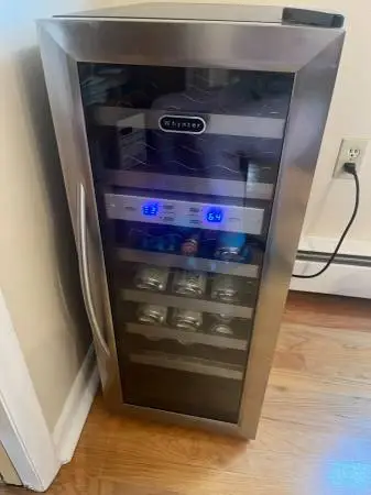 Title: Whynter 21-Bottle Dual Zone Wine Cooler Fridge (WC-211DZ) - Gre