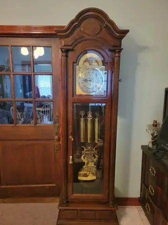 Beautiful Vintage GMK Fancher Grandfather Clock