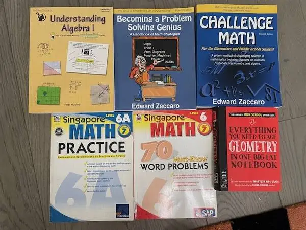 6-8th Competition Math Workbook+ (8books)