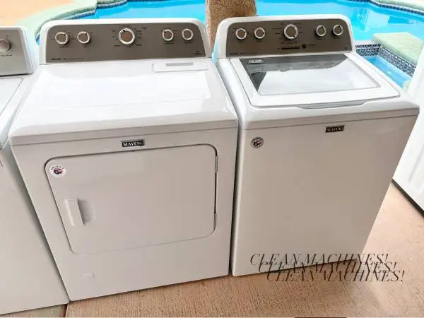 Maytag Bravos Washer and Gas Dryer CLEAN MACHINES!
