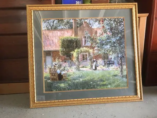 Big Framed picture