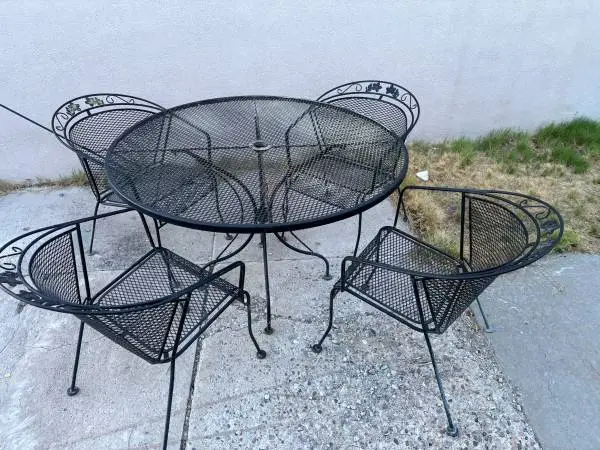 Wrought Iron Set