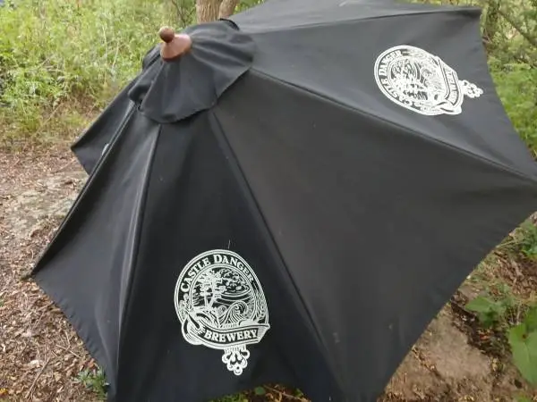 Castle Danger Brewery Black Patio Sun Shade