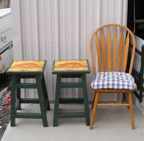 unique counter-height stools