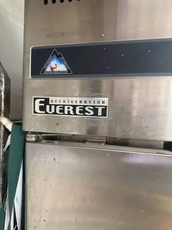 Everest 2 door commercial freezer
