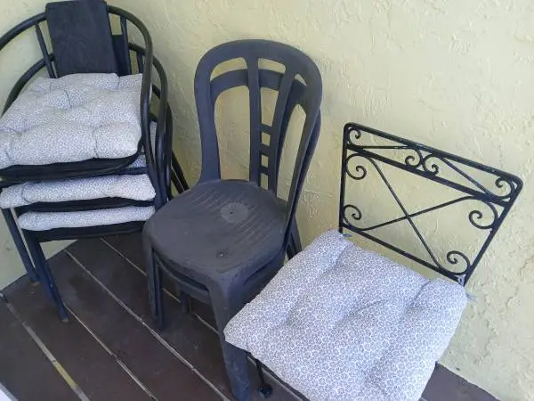 Outdoor patio chairs sturdy