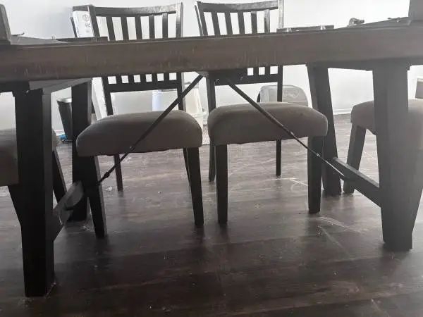 Dining room Table and 8 chairs